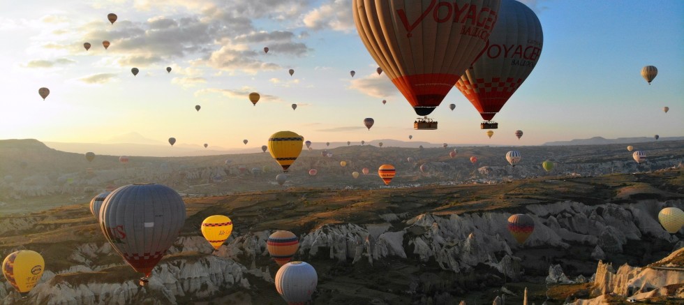 BALON TURİZMİNDE YOLCU SAYISI BAŞKENTİN NÜFUSUNU AŞTI