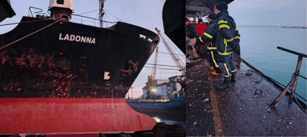 Odessa Limanı'nde Drone Saldırısı