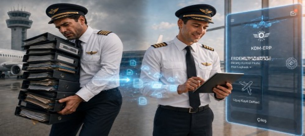 Pilot Uçuş Kayıt Defterinde Dijital Dönem