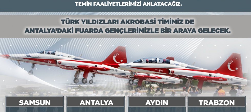 Millî Savunma Bakanlığı Gençlerle Kariyer Fuarlarında Buluşuyor