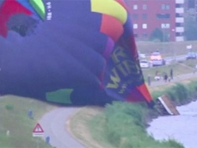 11 Kişilik Balon Böyle Düştü!