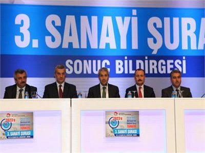 3. Sanayi Şurası Sonuç Bildirgesi