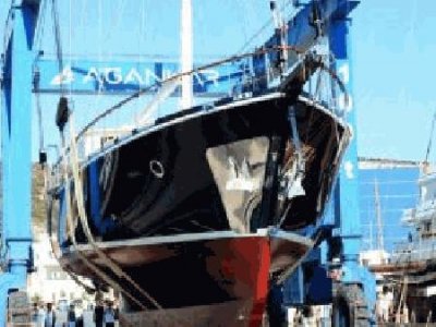 5 Ayda İnşa Edilen Gulet Denize İndirildi