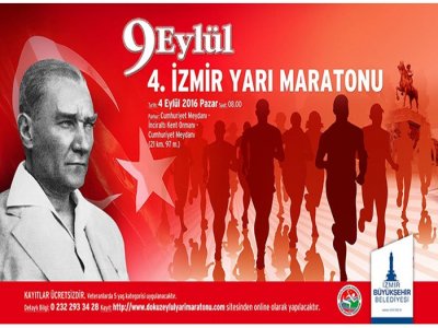 9 EYLÜL YARI MARATONU BAŞLIYOR