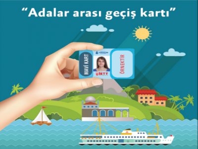 Adalar Arası Geçiş Kartı Yenileniyor