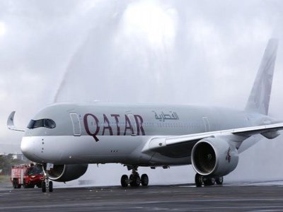 ADELAIDE, DOHA’DAN YAPILAN İLK QATAR AIRWAYS UÇUŞUNU KARŞILIYOR