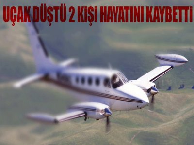 Almanya`da Uçak Düştü