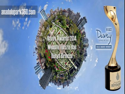 “Anadolupark360” Web Sitesine ABD`den “Altın Ödül”