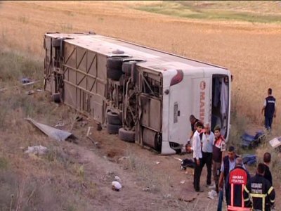 Ankara’da bir haftada 3 otobüs kazası