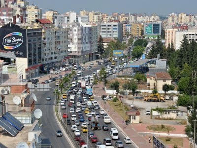 Antalya’da Trafiğe Kayıtlı Araç Sayısı 840 Bin 336