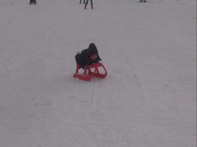 Ardahan'da kayak keyfi