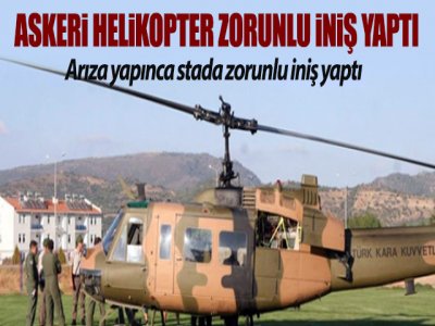 Askeri Helikopter Korkuttu!