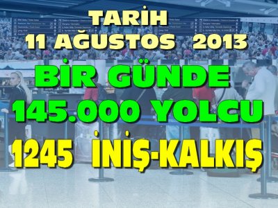 Atatürk Havalimanı`nda Bayram Bereketi