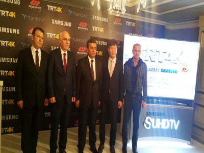 Avrupa`da İlk Kez 4K Canlı Maç Yayını