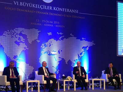 Bakan Elvan, 6. Büyükelçiler Toplantısı`nda Konuştu