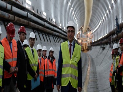 Bakan Elvan Avrasya Tüneli`ni İnceledi