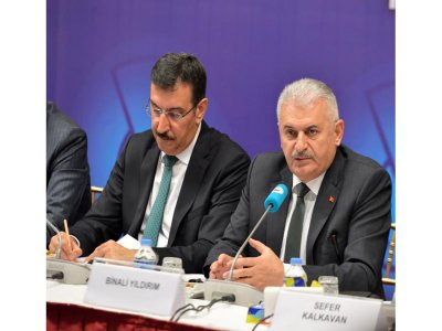Bakan Yıldırım, Deniz Ticaret Odaları Konsey Toplantısı`na katıldı