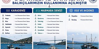 Balıkçılara Demirleme Sahalarında Avlanma İmkânı