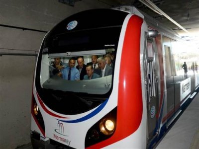 Başbakan Erdoğan Marmaray`da Test Sürüşü Yaptı
