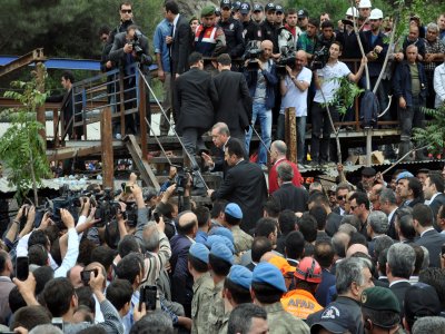 Başbakan Erdoğan, Soma`daki Maden Ocağında İncelemelerde Bulundu