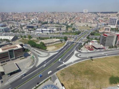 Basın Ekspres Yolu’nda Trafiği Rahatlatan Çalışma Tamamlandı