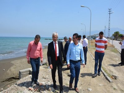 BAŞKAN GÜVEN, ÇALIŞMALARI YERİNDE İNCELEDİ