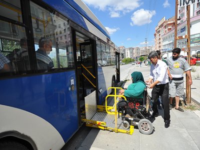 Başkent`Te Engelsiz Kentiçi Ulaşımı