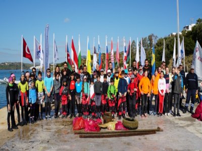 BIOR ÖNCESİ DENİZ DİBİ TEMİZLİĞİ YAPILDI