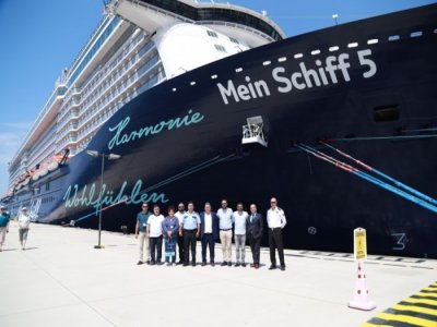BODRUM’A YANAŞAN MALTA BANDRALI MEIN SCHIFF 5’E ZİYARET