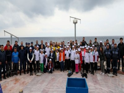 BODRUM’DA DENİZ DİBİ TEMİZLİĞİNE İLK KEZ SAHİL GÜVENLİK EKİBİ DE KATILDI
