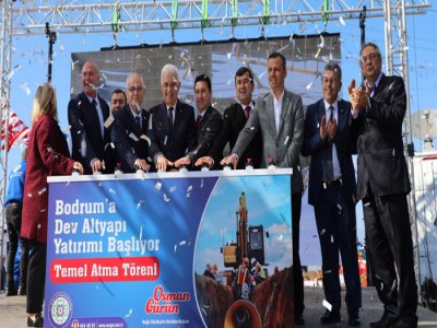 BODRUM`DA GÖRKEMLİ TEMEL ATMA TÖRENİ