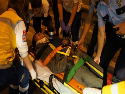 Boğaziçi Köprüsü çıkışında kaza: 2 ağır yaralı