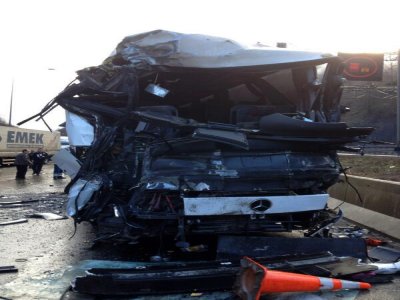 Bolu TEM’de 7 araç birbirine girdi: 3 ölü, 26 yaralı