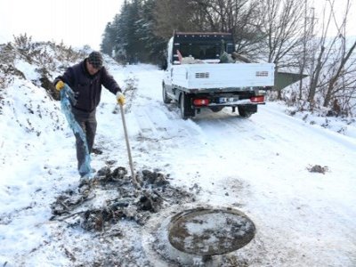 BOLU`DA KOLLEKTÖR HATLARI ÇÖPLÜĞE DÖNDÜ