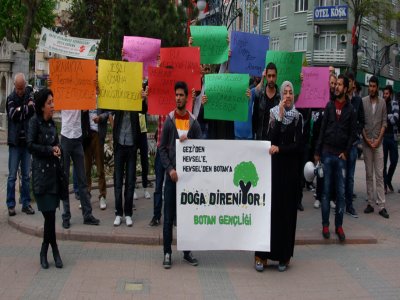Botan termik santrali inşaatına Kütahya’dan tepki