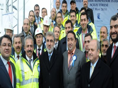 Botaş Kompresör İstasyonu Açıldı