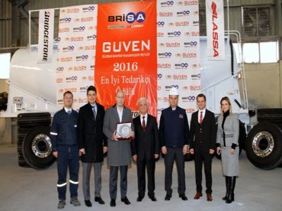 BRISA`YA BİR ÖDÜL DE GÜVEN`DEN