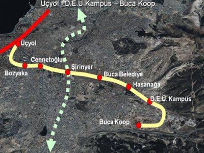 Buca Metrosu İçin İlk İhale Yapıldı