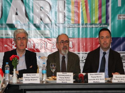 Bursa kitap fuarı, yarın kapılarını açıyor