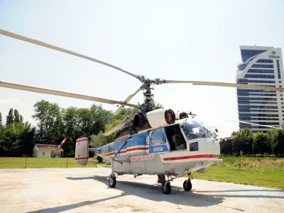Bursa’da yangın helikopteri göreve başladı