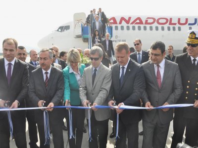 Çanakkale-Ankara Uçak Seferleri Başladı