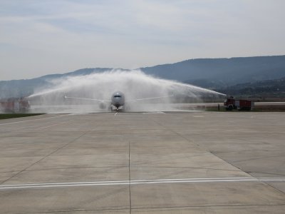 Çanakkale Havalimanı Yeni Pistine Kavuştu