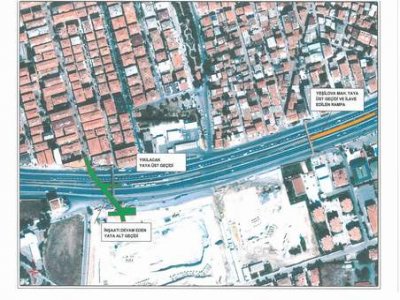 Cennet Mahallesi Metrobüs İstasyonu Yenileniyor