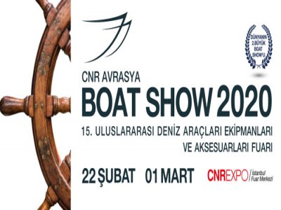 CNR AVRASYA BOAT SHOW 2020 BAŞLIYOR