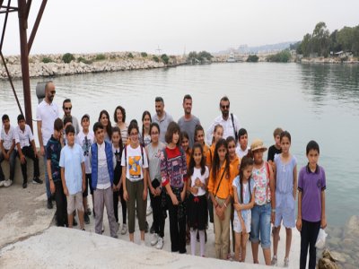 ÇOCUKLAR DENİZLER HAKKINDA BİLGİ ALDI