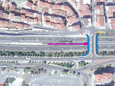Darulaceze (PER-PA) Metrobüs İstasyonu’na Konforlu Yaya Ve Engelli Erişimi