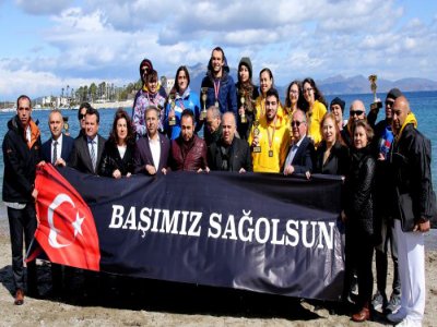 DATÇA’DA KULAÇLAR ŞEHİTLERİMİZ ANISINA ATILDI