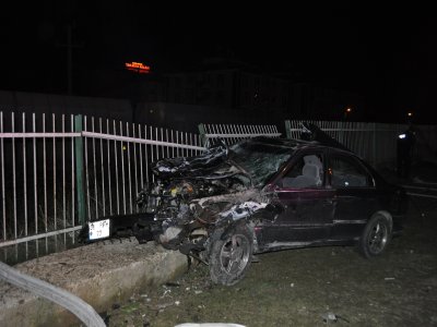 Demir bariyerler tren faciasını önledi