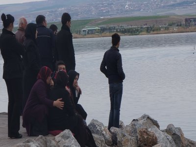 Deniz bisikletiyle göle açıldı, cesedi bir gün sonra bulundu