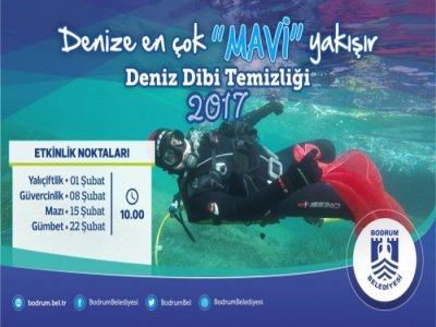 DENİZ DİBİ TEMİZLİK KAMPANYASI BAŞLIYOR